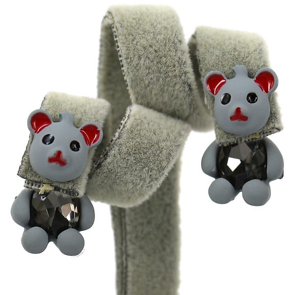 Earrings “Bears” 2 pcs