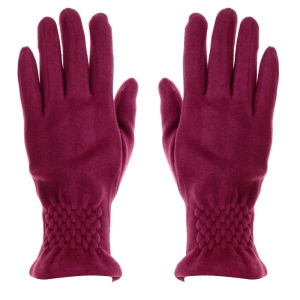 Women's soft gloves "Rubber"
