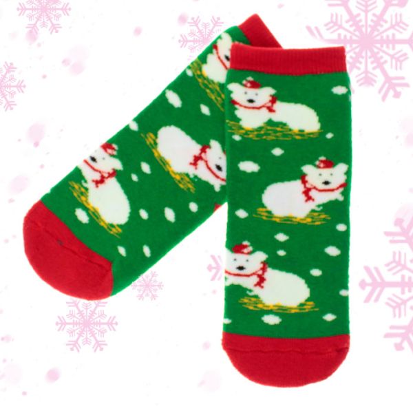 TWerry holiday socks “New Year’s motives” 20-25, 25-30