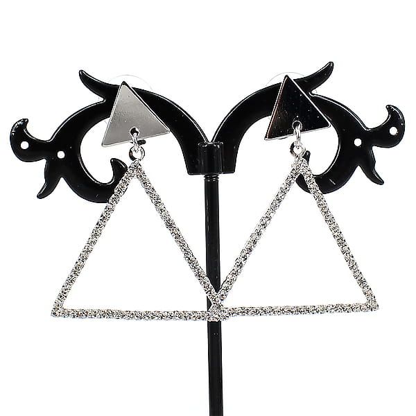 Jewelry earrings in the “Geometry” style
