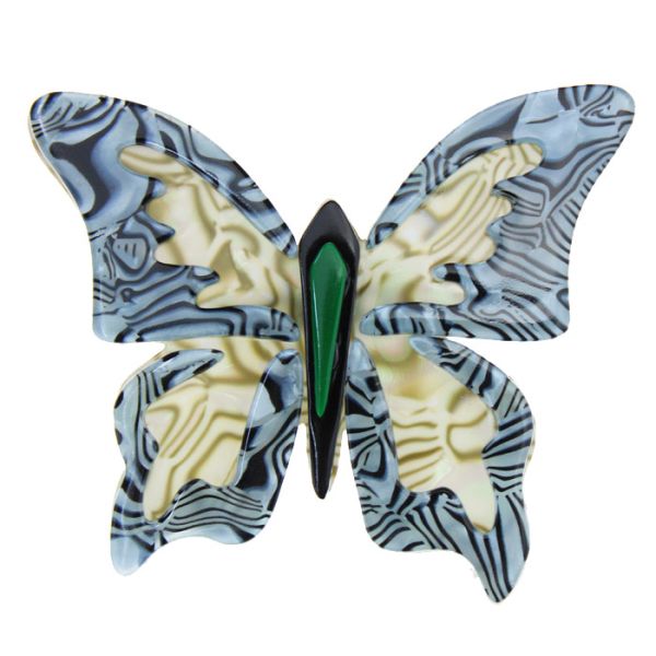 Brooch “Butterfly” made of light plastic