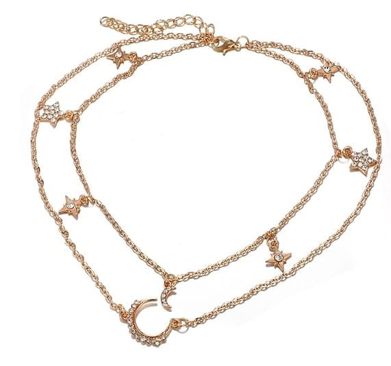 Pendant “Elegant chains” month (gold)