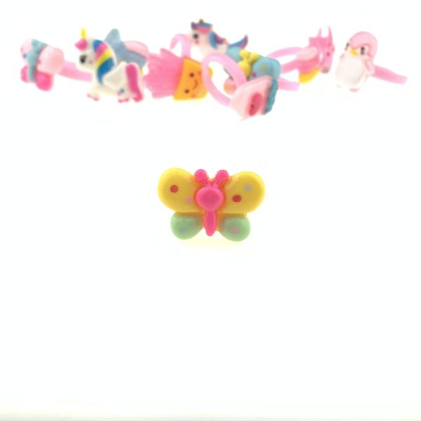 Children's ring "Butterfly" plastic