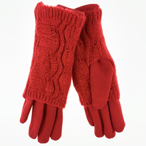 Insulated gloves with mitts