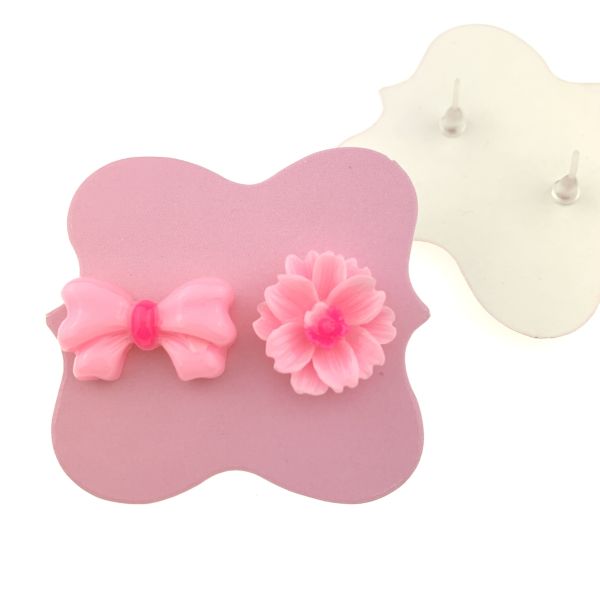 Earrings “Pink Dream” anti-allergenic (final price)