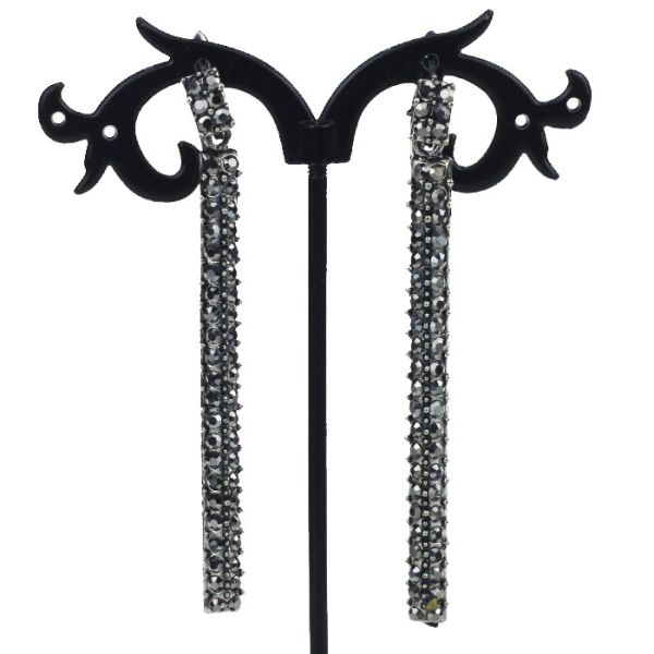 Earrings “Vintage luxury” 7.5cm