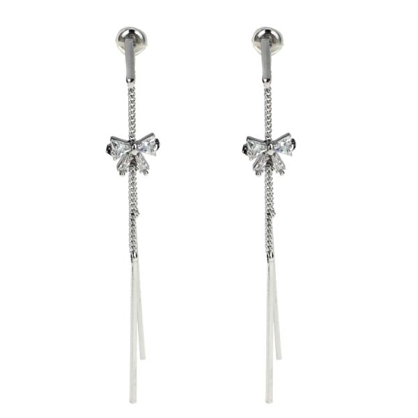 Long earrings “Bows”